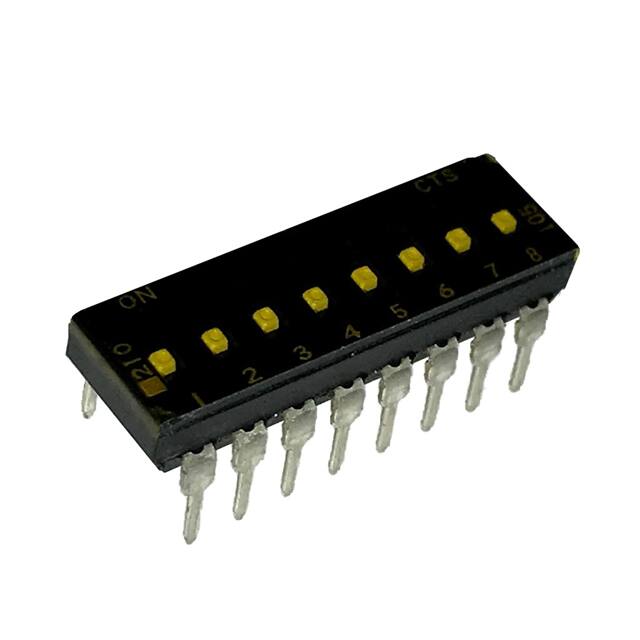 210-8LPSTFD SWITCH SLIDE DIP SPST 100MA 20V