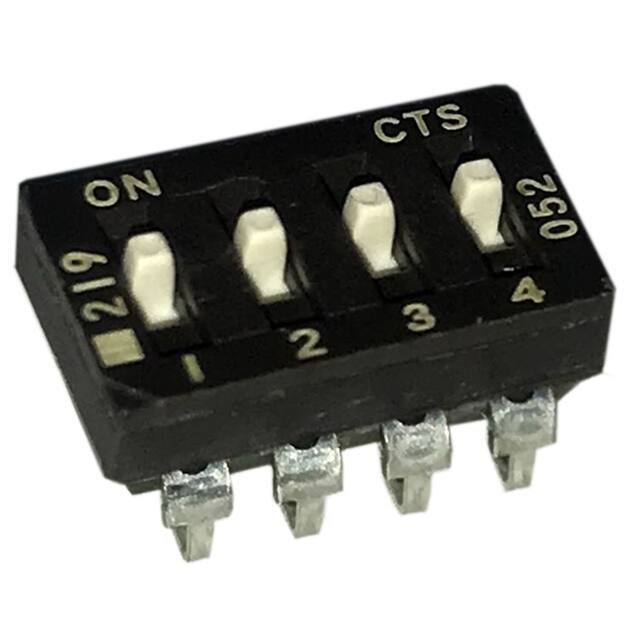 219-4ESJ SWITCH SLIDE DIP SPST 100MA 20V