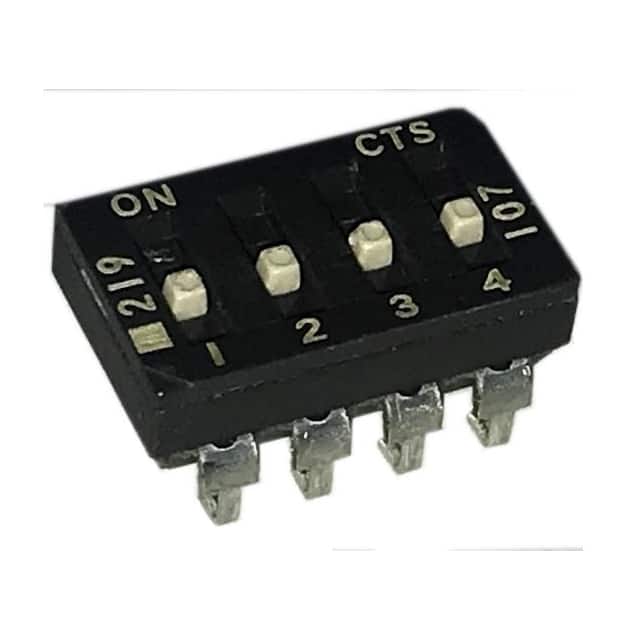 219-4MSJF SWITCH SLIDE DIP SPST 100MA 20V
