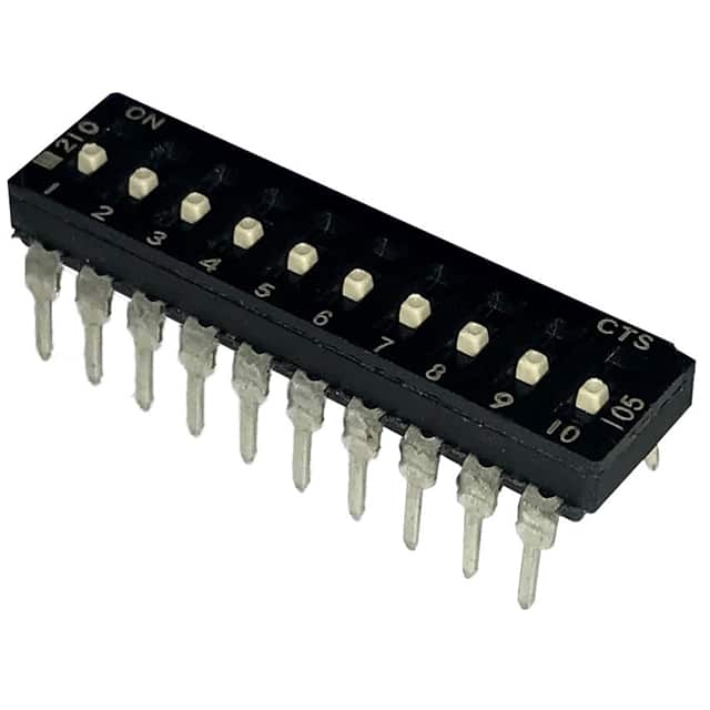 210-10MSFD SWITCH SLIDE DIP SPST 100MA 20V