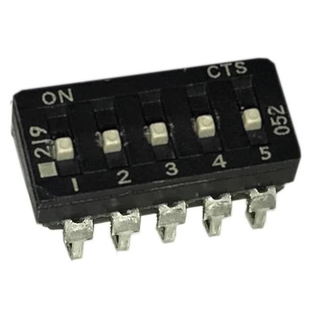219-5MSJF SWITCH SLIDE DIP SPST 100MA 20V