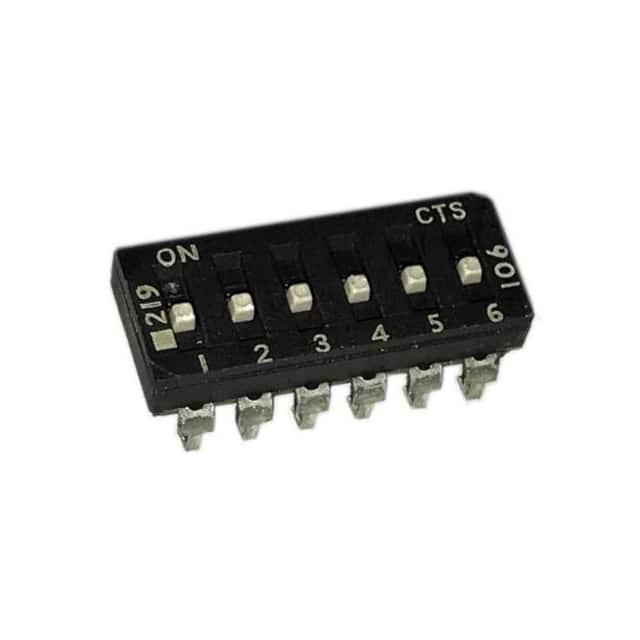 219-6MSJF SWITCH SLIDE DIP SPST 100MA 20V