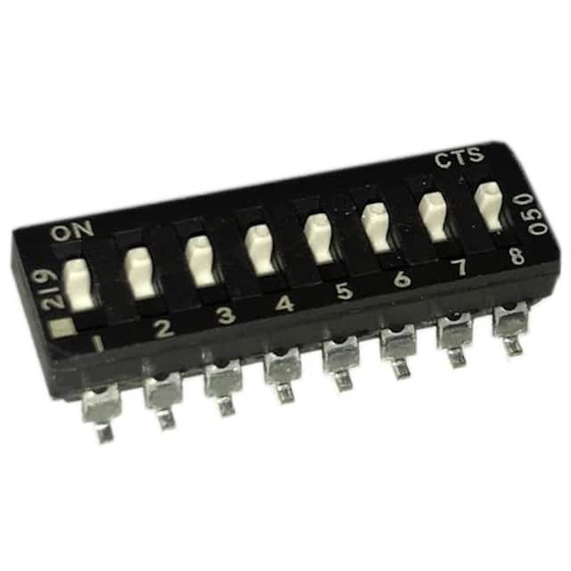 219-8ES SWITCH SLIDE DIP SPST 100MA 20V
