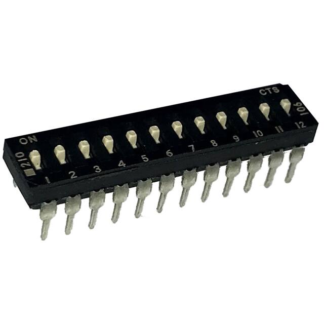 210-12MSD SWITCH SLIDE DIP SPST 100MA 20V