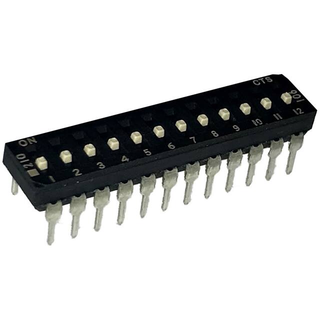 210-12MSFD SWITCH SLIDE DIP SPST 100MA 20V
