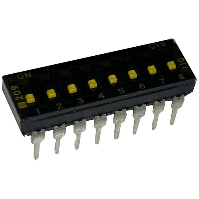 209-8LPSTFD SWITCH SLIDE DIP SPST 100MA 20V