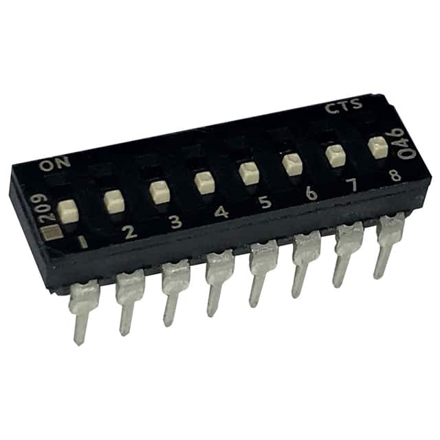 209-8MSFD SWITCH SLIDE DIP SPST 100MA 20V