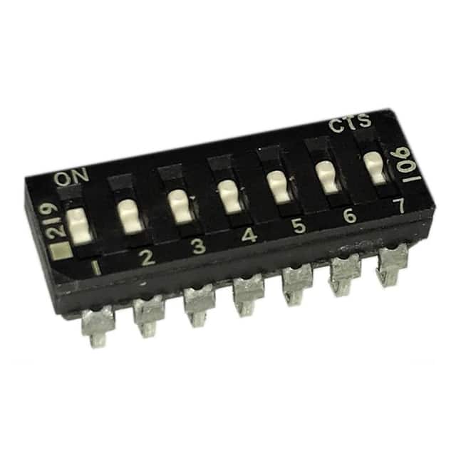 219-7LPSJ SWITCH SLIDE DIP SPST 100MA 20V