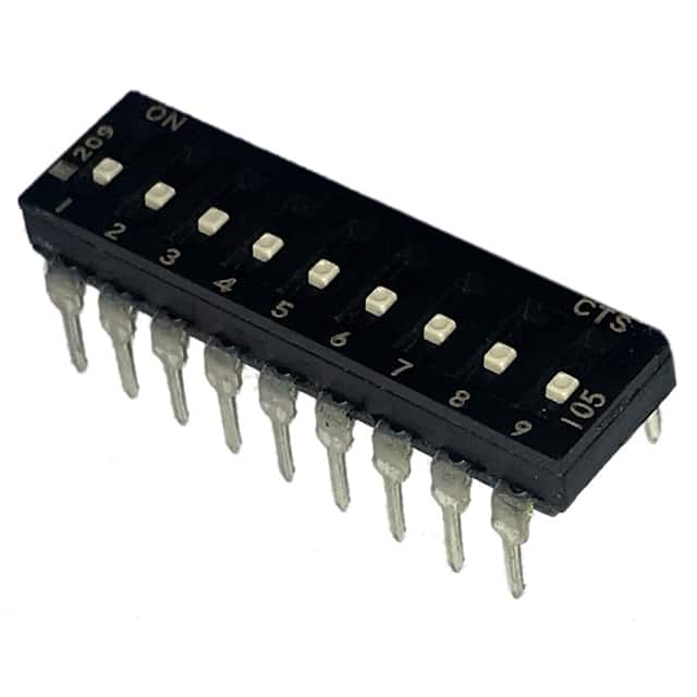 209-9LPSF SWITCH SLIDE DIP SPST 100MA 20V