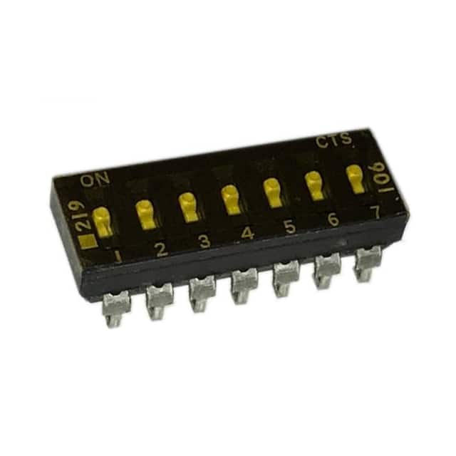 219-7LPSTJ SWITCH SLIDE DIP SPST 100MA 20V