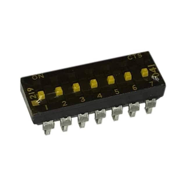 219-7MSTJF SWITCH SLIDE DIP SPST 100MA 20V