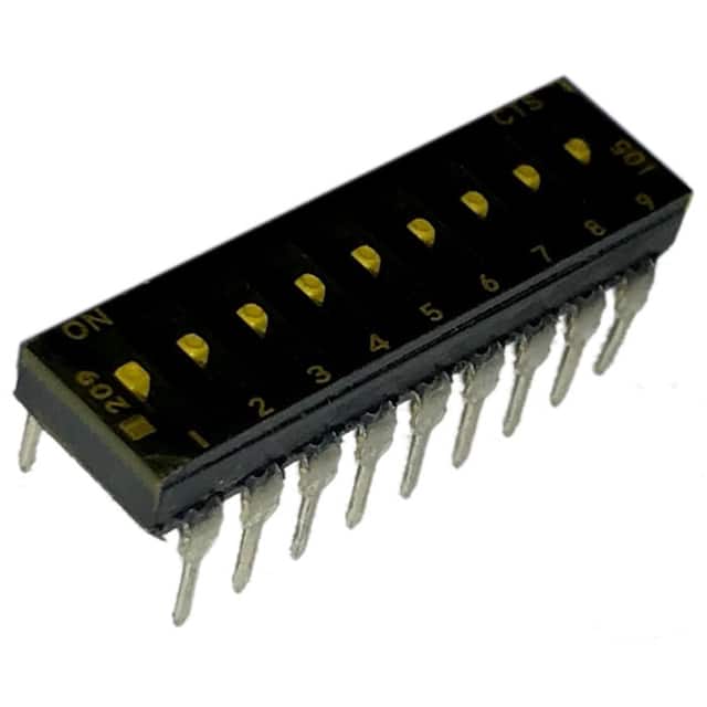 209-9LPSTD SWITCH SLIDE DIP SPST 100MA 20V