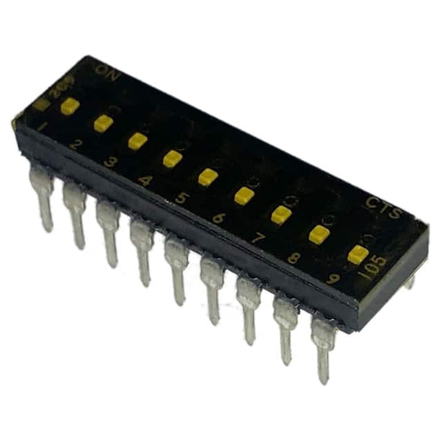 209-9LPSTF SWITCH SLIDE DIP SPST 100MA 20V