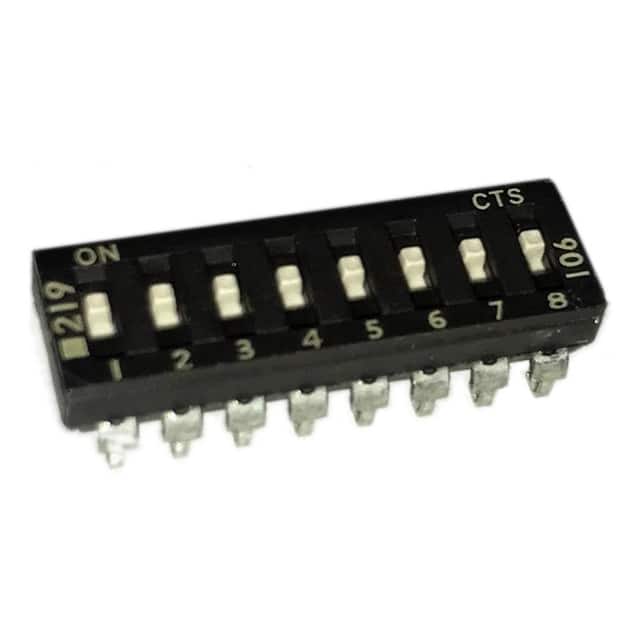 219-8LPSJ SWITCH SLIDE DIP SPST 100MA 20V