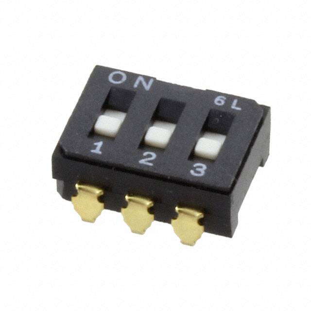 CFS-0301TA SWITCH DIP 3POS SPST 100MA 6V