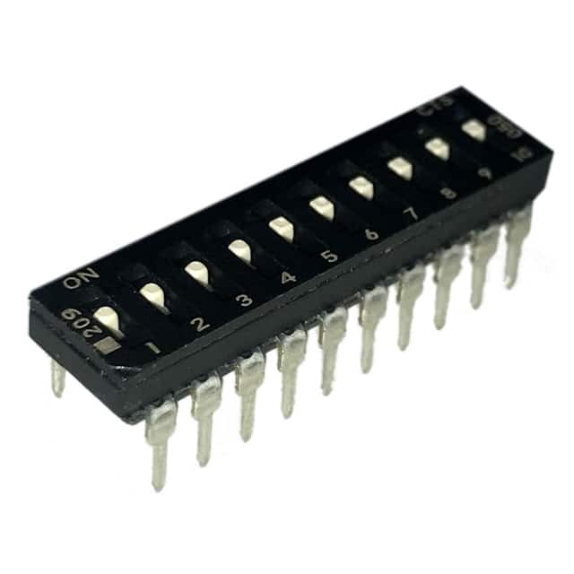 209-10LPSD SWITCH SLIDE DIP SPST 100MA 20V