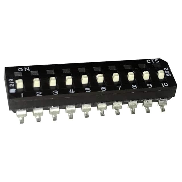 219-10ESF SWITCH SLIDE DIP SPST 100MA 20V