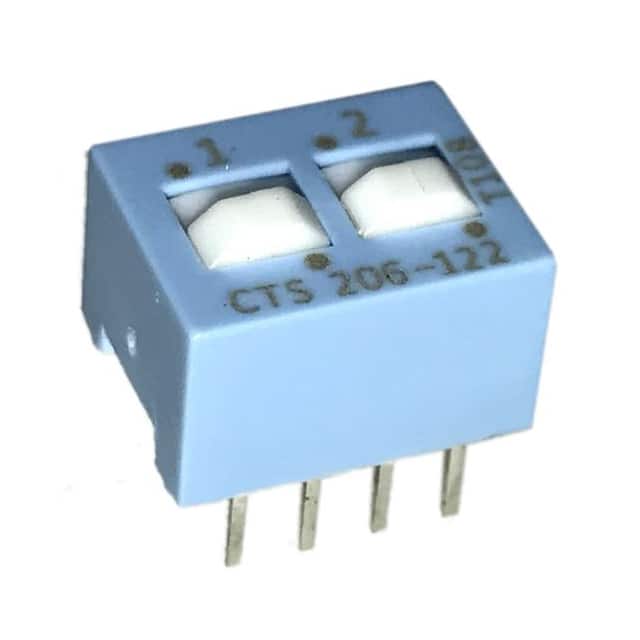 206-122S SWITCH SLIDE DIP SPDT 50MA 24V