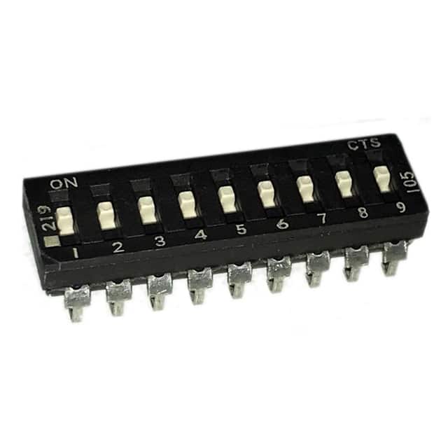 219-9LPSJ SWITCH SLIDE DIP SPST 100MA 20V