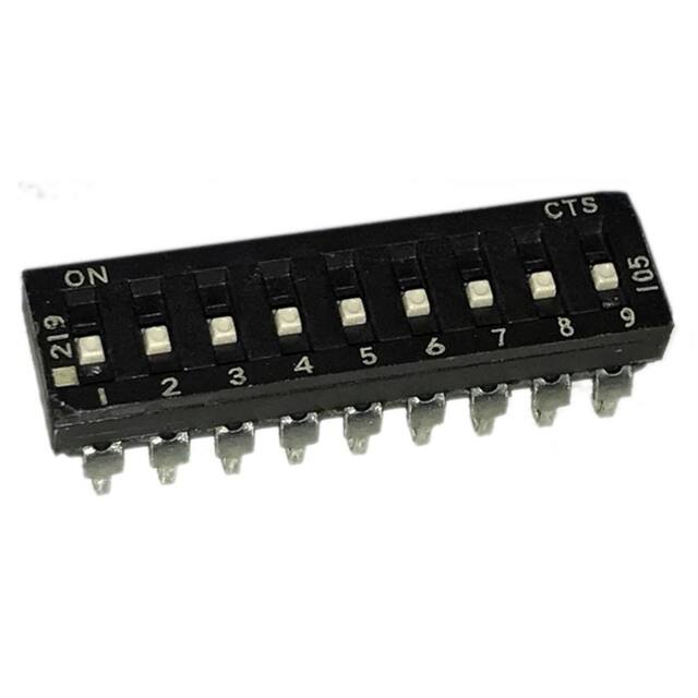 219-9LPSJF SWITCH SLIDE DIP SPST 100MA 20V