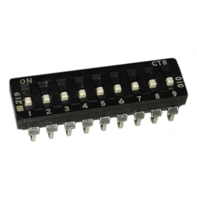 219-9MSJF SWITCH SLIDE DIP SPST 100MA 20V