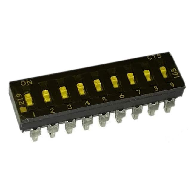 219-9LPSTJ SWITCH SLIDE DIP SPST 100MA 20V
