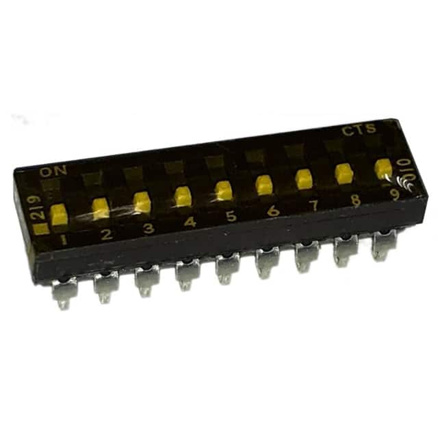 219-9MSTJF SWITCH SLIDE DIP SPST 100MA 20V