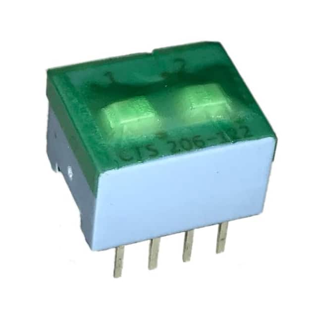 206-122ST SWITCH SLIDE DIP SPDT 50MA 24V