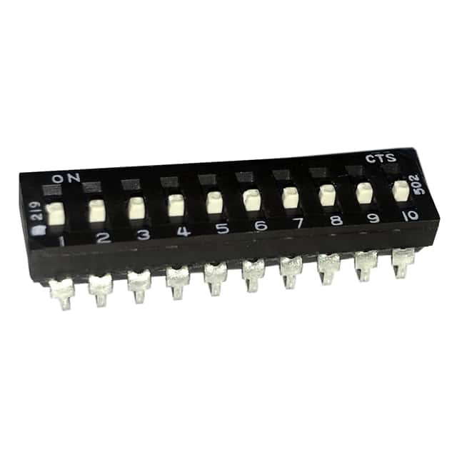 219-10ESJF SWITCH SLIDE DIP SPST 100MA 20V