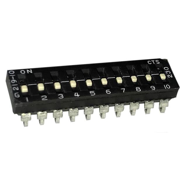219-10LPSJF SWITCH SLIDE DIP SPST 100MA 20V