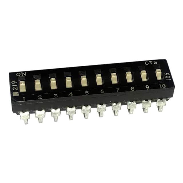 219-10MSJ SWITCH SLIDE DIP SPST 100MA 20V