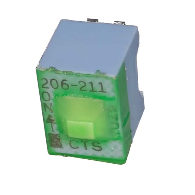 206-211RAST SWITCH SLIDE DIP DPST 50MA 24V