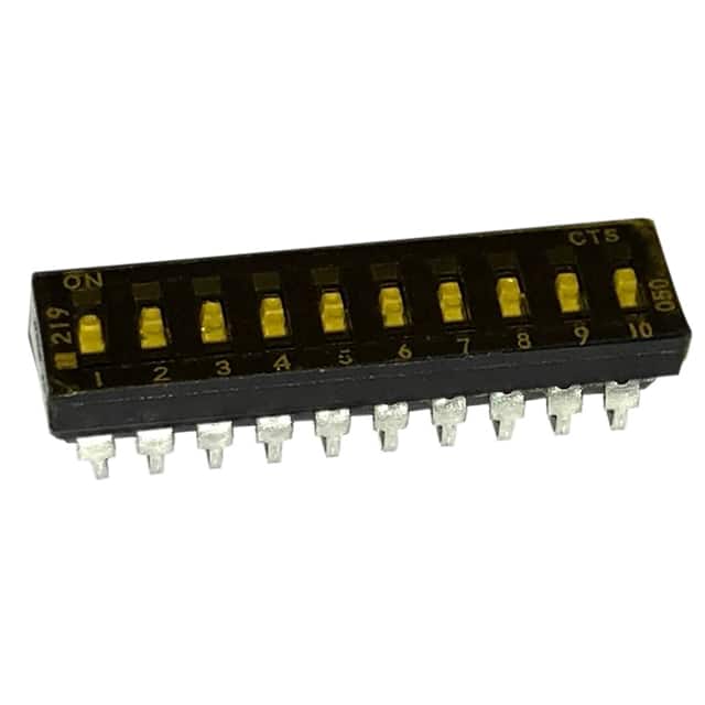 219-10LPSTJ SWITCH SLIDE DIP SPST 100MA 20V