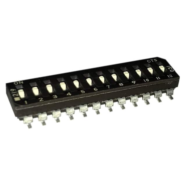 219-12LPS SWITCH SLIDE DIP SPST 100MA 20V