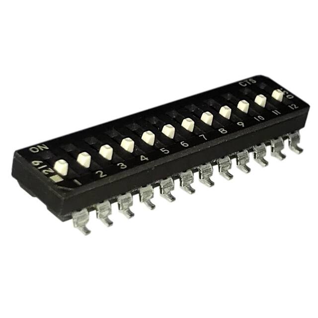 219-12MSF SWITCH SLIDE DIP SPST 100MA 20V
