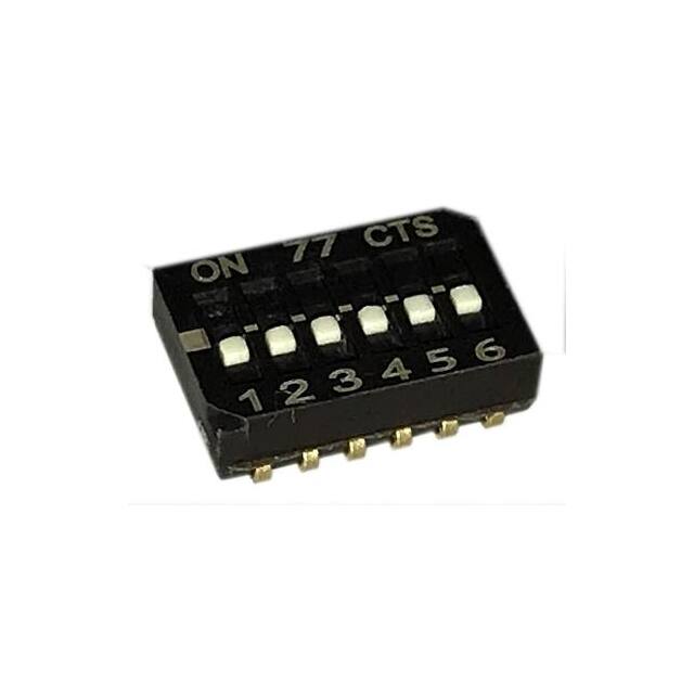 218-6LPSJF SWITCH SLIDE DIP SPST 25MA 24V