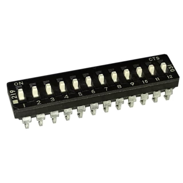 219-12ESJ SWITCH SLIDE DIP SPST 100MA 20V