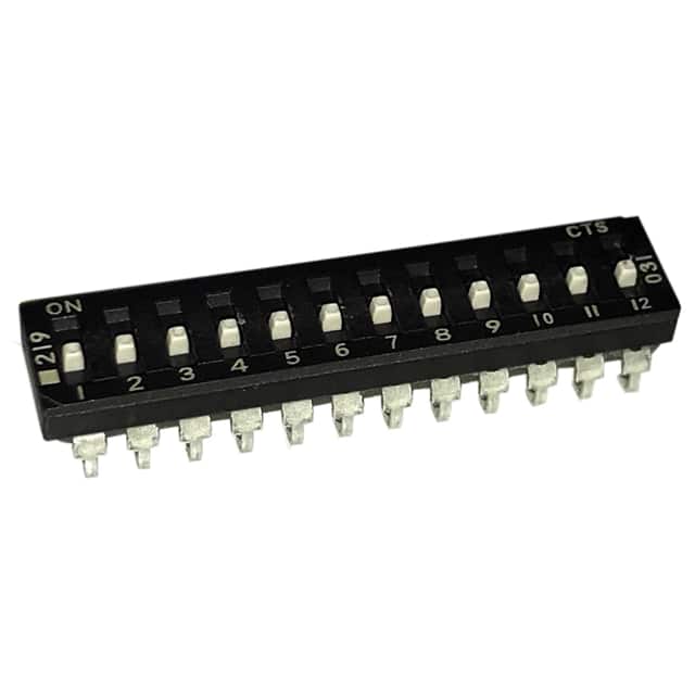 219-12ESJF SWITCH SLIDE DIP SPST 100MA 20V