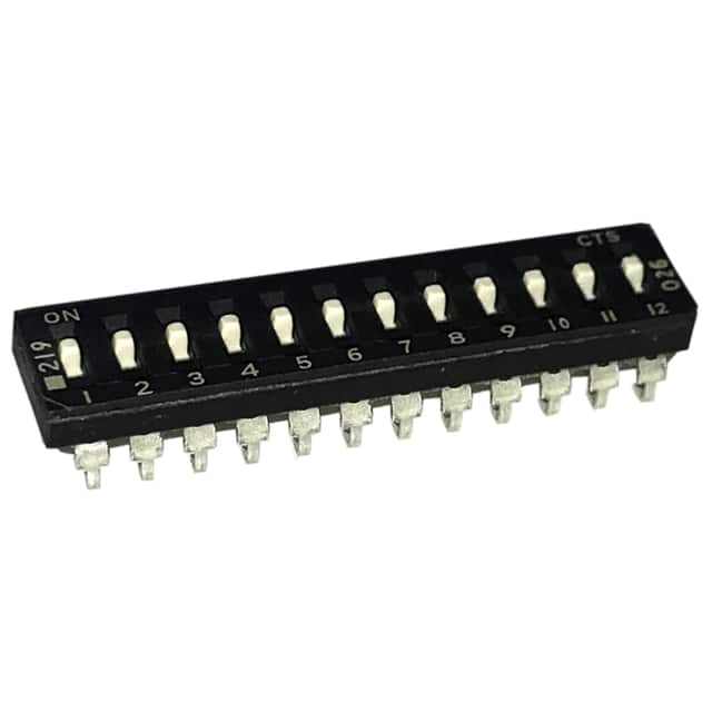 219-12MSJ SWITCH SLIDE DIP SPST 100MA 20V