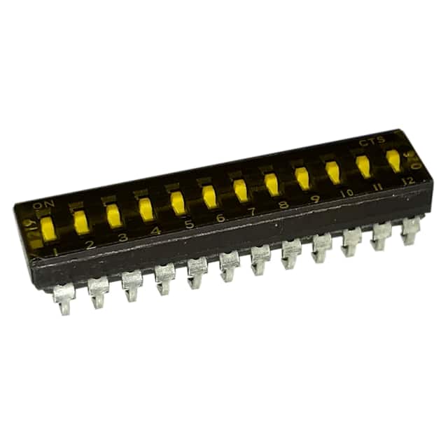 219-12MSTJ SWITCH SLIDE DIP SPST 100MA 20V