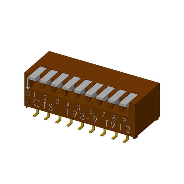 193-9MS SWITCH PIANO DIP SPST 50MA 24V