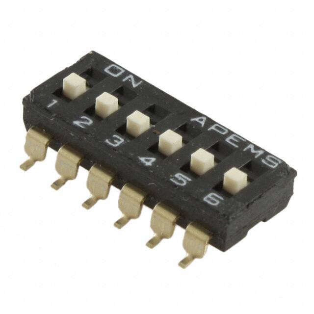 DM06 SWITCH SLIDE DIP SPST 25MA 24V