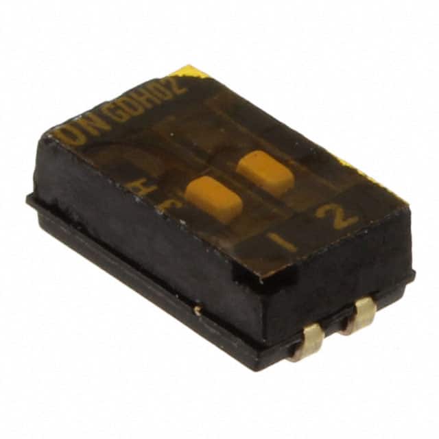 GDH02SA04 SWITCH SLIDE DIP SPST 25MA 24V