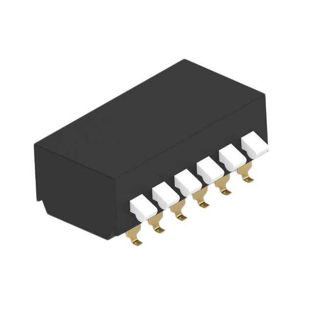 1-1571999-7 SWITCH DIP SPST PIANO 6POS SMD