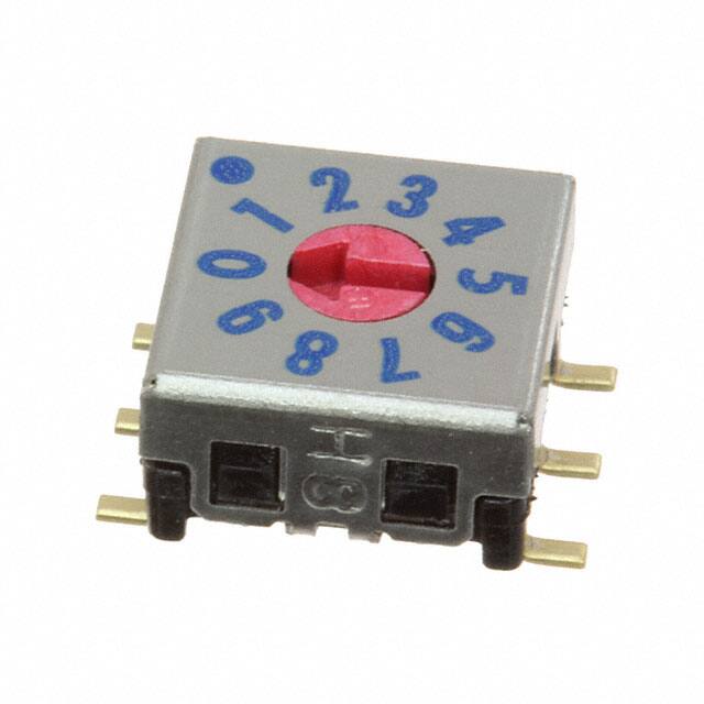 SMR7110C-1 SW ROT DIP 10 POS COMP SMD