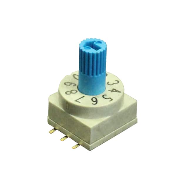 RD10RB10CGT SWITCH ROTARY DIP 10P 0.15A 50V