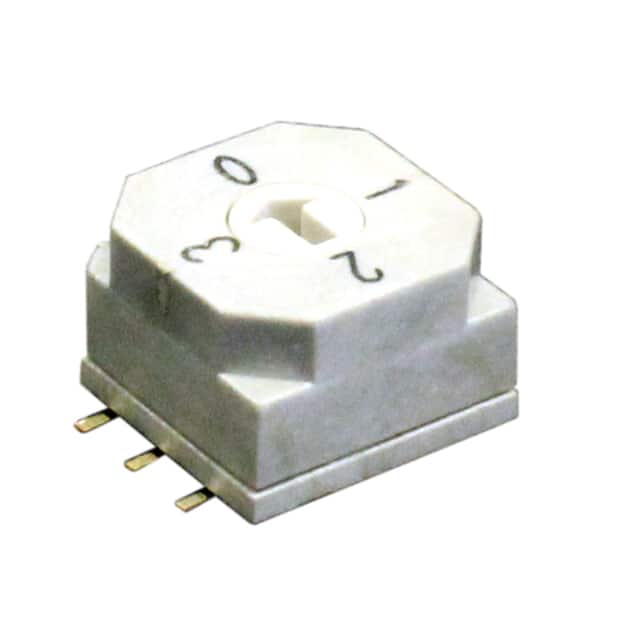 RD10AA4CGR SWITCH ROTARY DIP 4POS 0.15A 50V