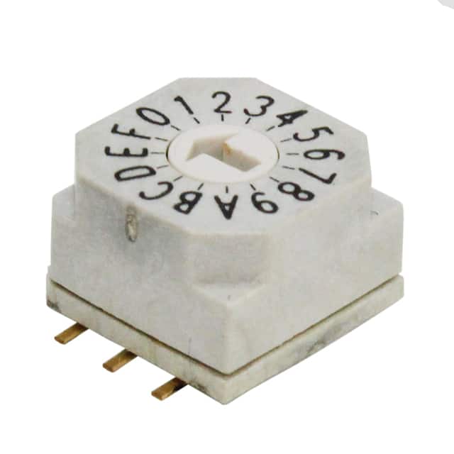 RD10AA16CGR SWITCH ROTARY DIP 16P 0.15A 50V