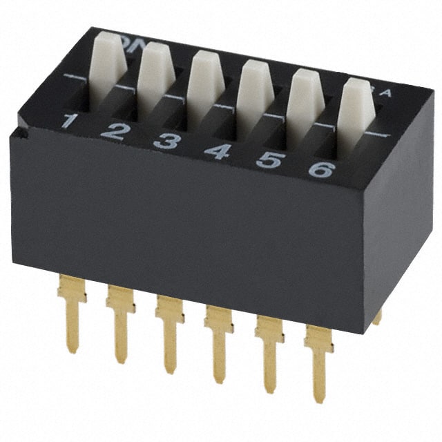 CES-0602MC SWITCH SLIDE DIP SPST 100MA 6V