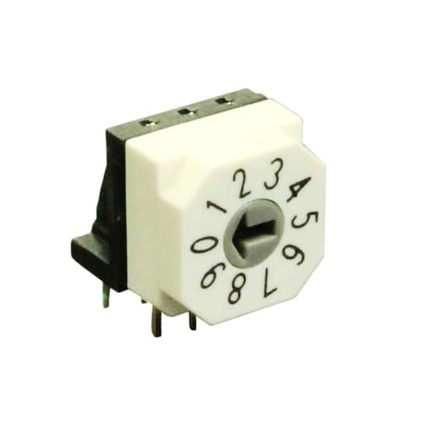 RD10AA10RVBT SWITCH ROTARY DIP 10P 0.15A 50V